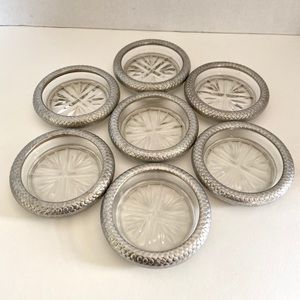 Vintage Aluminum Coasters